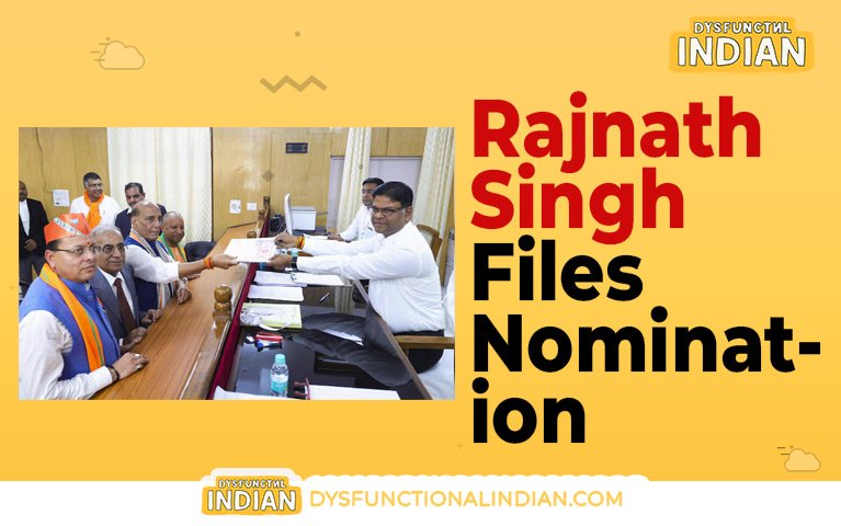 Rajnath Singh Files Nomination from Lucknow Seat