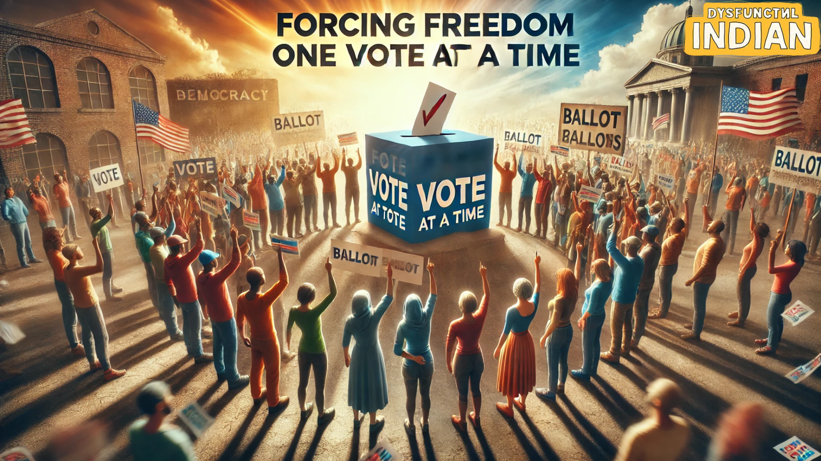 Forcing Freedom One Vote at a Time
